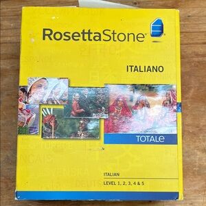 Rosetta Stone Italian Language Software